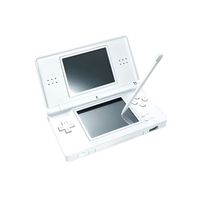 Console Nintendo DS Lite Blanche + 1 jeu Ds + Pochette - Occasion