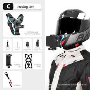 Pack d'accessoires de moto pour Insta360 ONE X2, X3, Algeria