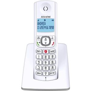 Téléphone fixe Téléphone sans fil Alcatel F530 - Blocage d'appels