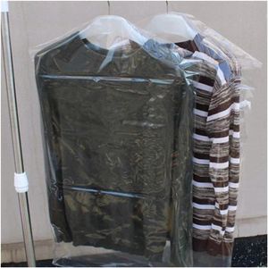 En polyéthylène clair vêtements couvre vêtement stockage protecteur nettoyeurs à sec sacs multi 