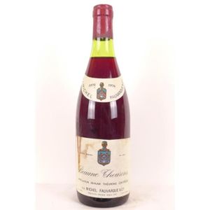 VIN ROUGE beaune michel fauvarque rouge 1976 - bourgogne