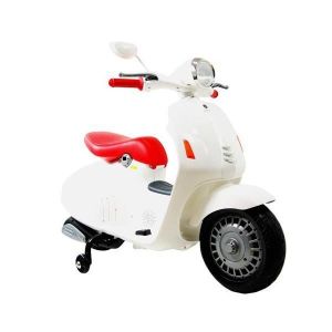 MOTO - SCOOTER Moto électrique - VESPA - Style VESPA - Blanc - 12