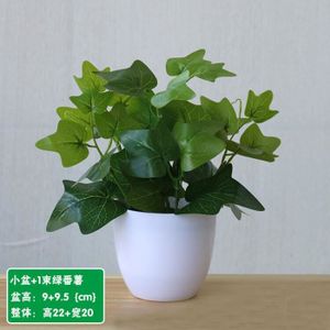 FLEUR ARTIFICIELLE Fleur artificielle,Aneth vert,plantes à feuilles p
