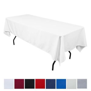 Tissé damassé rose blanc carré Nappe 54/" X 54/" 137 cm x 137 cm