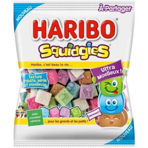 BONBONS CRÉMEUX LOT DE 3 - HARIBO - Squidgies Bonbons - paquet de 