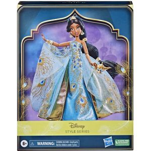 POUPÉE Disney Princesses Style Series poupée mannequin Jasmine 30e anniversaire, poupée de collection Deluxe
