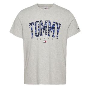 T-SHIRT T-shirt Gris Homme Tommy Hilfiger Camo