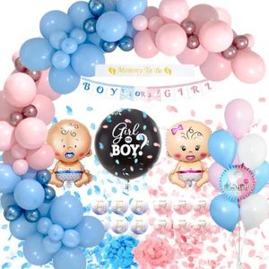 KIT DE DECORATION Gender Reveal Party Decoration, Baby Shower Décora