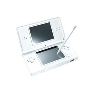CONSOLE DS LITE - DSI Console Nintendo DS Lite Blanche + 1 jeu Ds + Pochette - Occasion