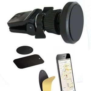 Support Smartphone Voiture Magnétique - Aimant Puissant N52 Rotation 360°  Porte Téléphone Portable Adhesif sur Tableau de Bord [178] - Cdiscount  Téléphonie