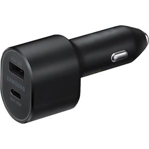 CHARGEUR GPS Fast Charger Voiture Allume Cigare Original – Double 45W 15W (Câble Usb-C To C)[u3275]