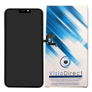 ECRAN IPHONE 5 SE LCD NOIR + VITRE TACTILE CHASSIS (Envoie sous 24H de