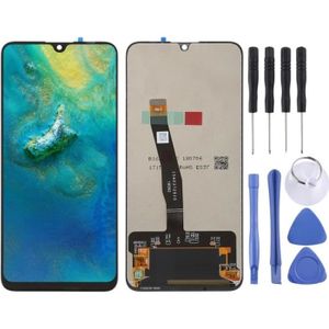 Écran LCD Complet Huawei Honor 10 Lite (HRY-LX1) - Noir, Sur Châssis - ATTENTION : Vitre Cassée