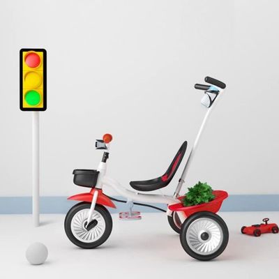 TRICYCLE XJD 3 en 1 Vélo Draisienne Tricycle pour Enfants de 1-3 Ans Premier Vélo d'Entraînement