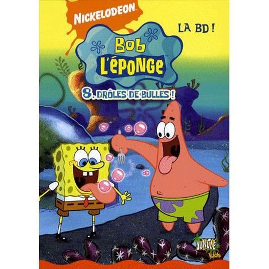Bob L Eponge T 8 Droles De Bulles Cdiscount Librairie