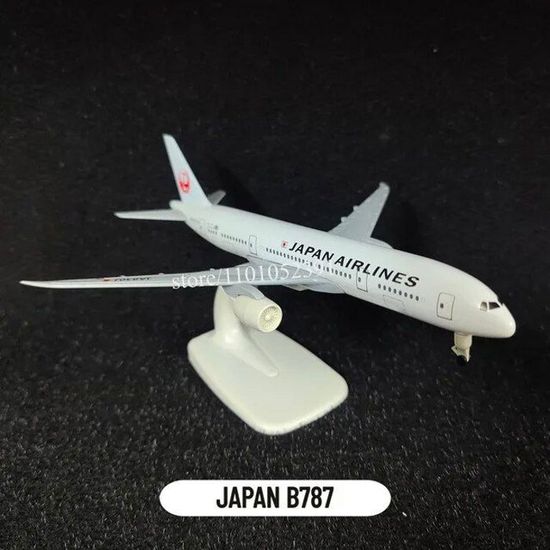 Qianly Maquette D'avion Décorative En Métal pour Chambre et Bureau, Bleu