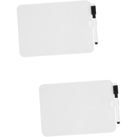 6 Panneaux Prix Réinscriptibles Ciieeo - Étiquettes PVC Noires Effaçables 15x11cm