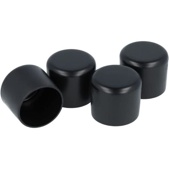 Embout Pour Tube Rond – Diamètre 19 Mm – Finition Noir – Neuf – Pour Meuble, Structure Ou Assemblage