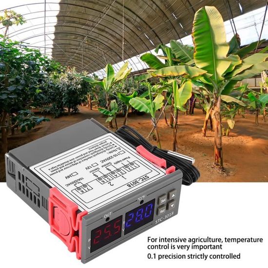 Lot 3 Thermostats KSD301 250V 10A 180°C NC - Interrupteur Céramique, 3.3x1.8x1.2cm