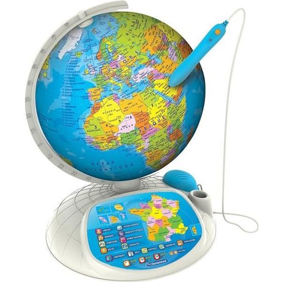 Clementoni Mi Primer Globe terrestre interactif, multicolore, taille unique (55482