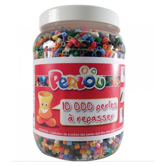 Hama Baril De 10000 Perles à Repasser Taille Midi - Mix 22 Couleurs Pour Loisirs Créatifs