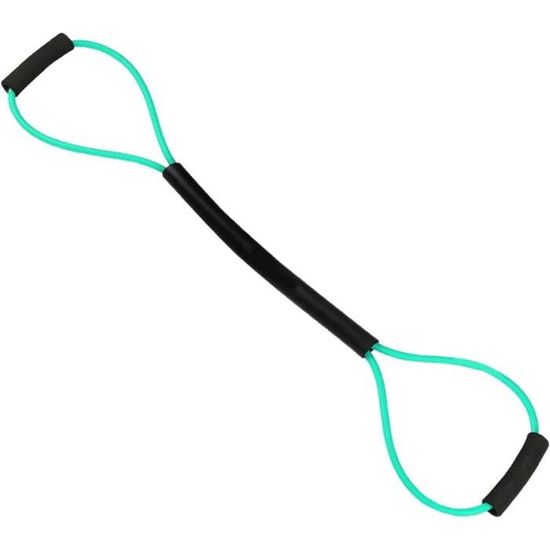 Bandes De Résistance Fitness 15 Lb - Poignées En Mousse, TPE Durable, Idéales Pour Musculation, Yoga Et Rééducation