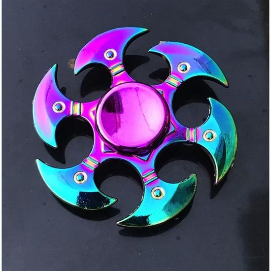 Hand Spinner metal Couleur Rainbow Arc en ciel France en Stock Cdiscount Jeux Jouets