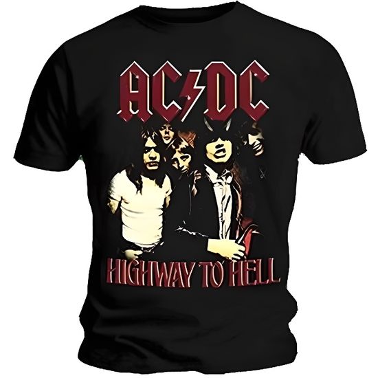 T shirt acdc homme clearance