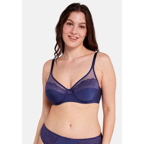 Sans Complexe LOUISE - Braguitas - Navy Bleu White/azul