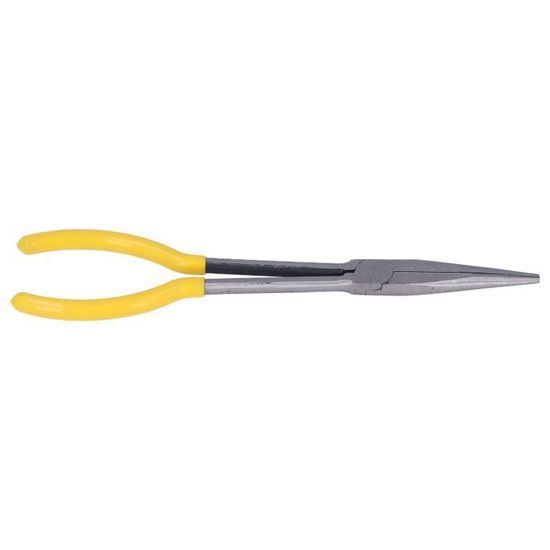Lot De 5 Pinces Longues 28cm Swpeet - Bec Aiguille 25°/45°/90° - Pour Mécanique Et Bricolage