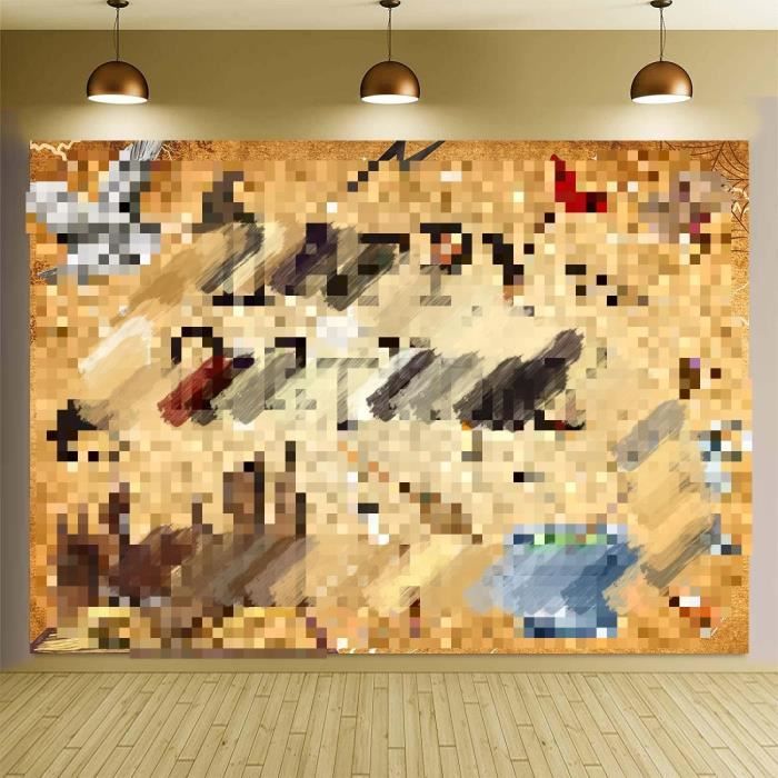 Toile De Fond Princesse Rose Avec Couronne De Paillettes D'or Pour Fête D' Anniversaire - 2,2x1,5m - Appareil Photo