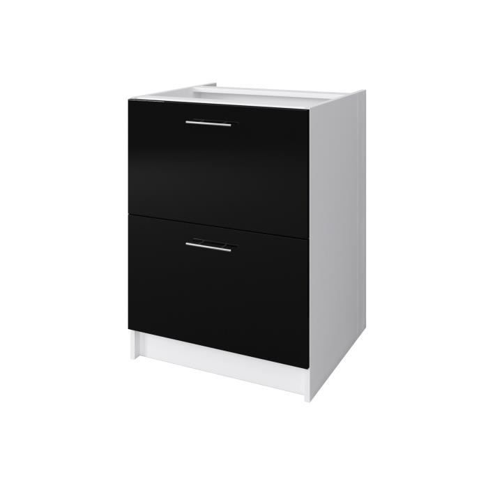 Meuble Bas Casserolier Achat Vente Pas Cher Vu l'étroitesse du meuble en profondeur, il sera instable et lorsque tu ouvriras au 2/3 un des tiroirs du.