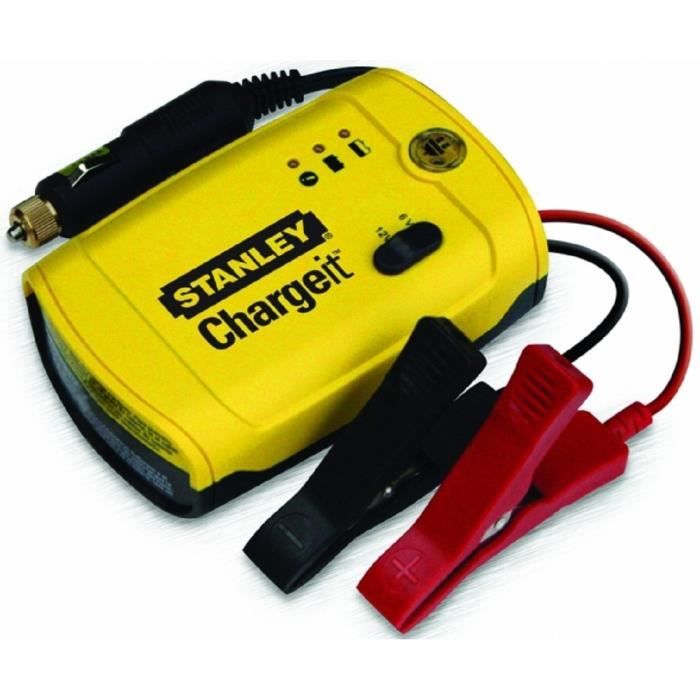 STANLEY Chargeur de batterie BC202 et Maintien de charge électronique 2A