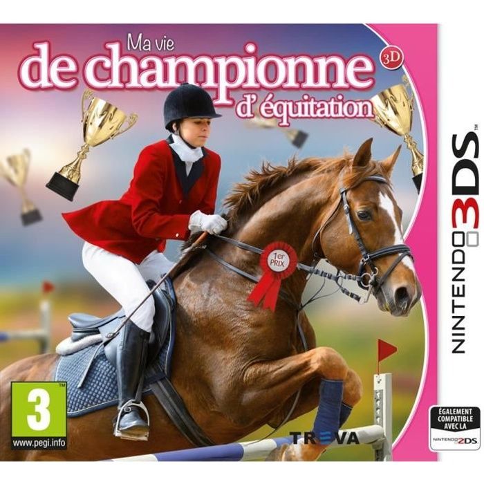 Ma vie de championne d'équitation Jeu 3DS - Cdiscount Jeux vidéo
