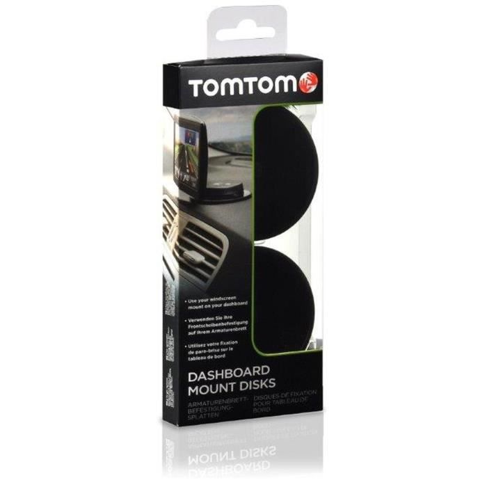 TOMTOM Pack Disques de Fixation pour Tableau de Bord