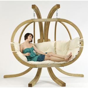 Sphére Bois Coussins Rembourrés GLOBO Royal Natura