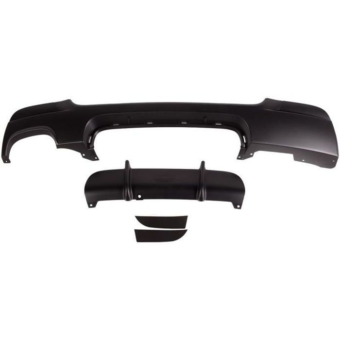 DIFFUSEUR ARRIERE DOUBLE SORTIE GAUCHE M PERFORMANCE POUR BMW SERIE 3 E92 ET E93 PACK M