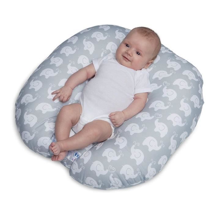 Oreiller de siège de soutien de sofa de chaise longue d'éléphant de chaise douce portable de nouveau-né