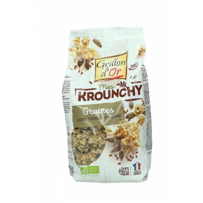 Grillon d'or - Krounchy graines 500gr