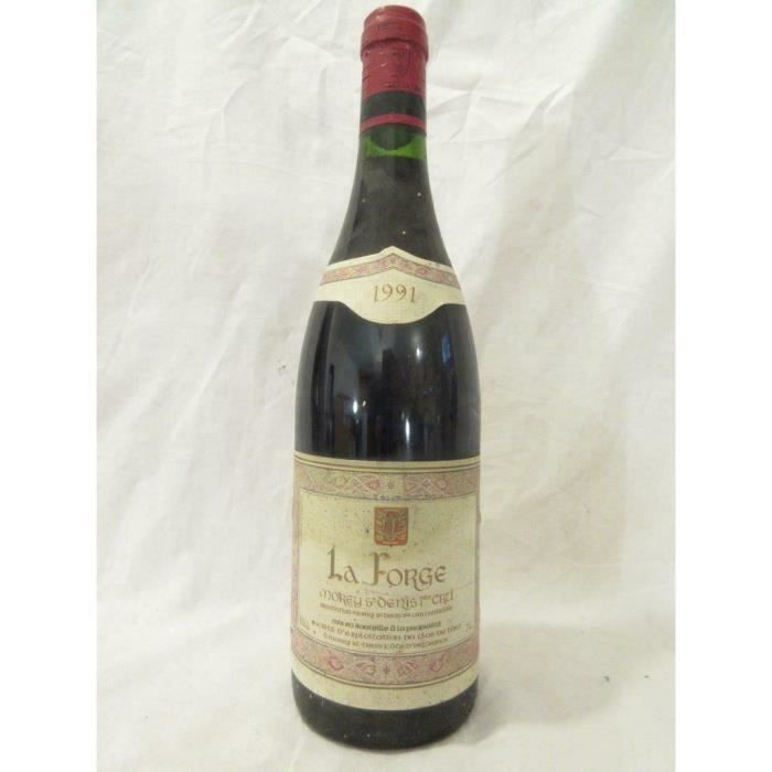 morey saint-denis sde du clos de tart premier cru la forge rouge 1991 - bourgogne france