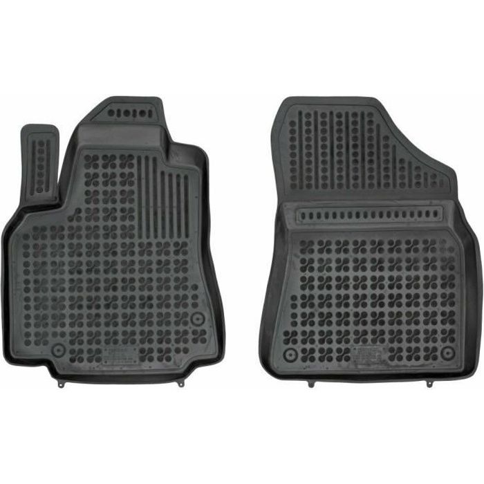 TAPIS DE SOL EN CAOUTCHOUC pour Citroën Berlingo II / Peugeot Partner II 2007-2019