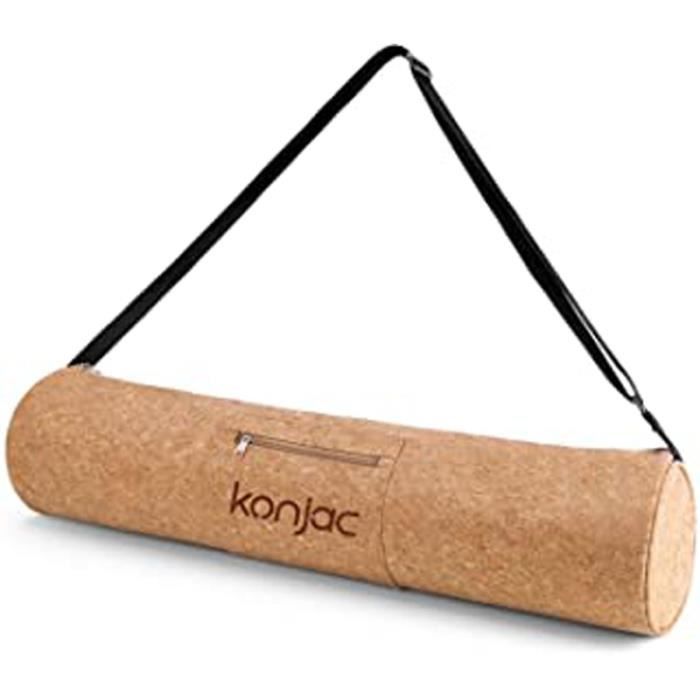 Sac Tapis Yoga Mat Tapis De Sport Sol En Bois De Liège Ecologique Sac De Transport Rangement Accessoires Pour Fitness Pilates Gym