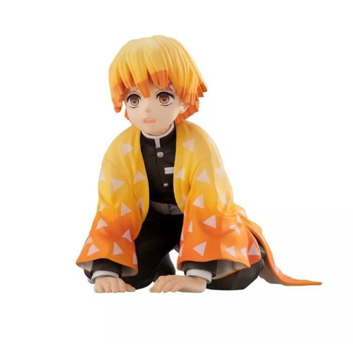 Figurine Demon Slayer Zenitsu Jouets Mignons Modèle Kimetsu no Yaiba