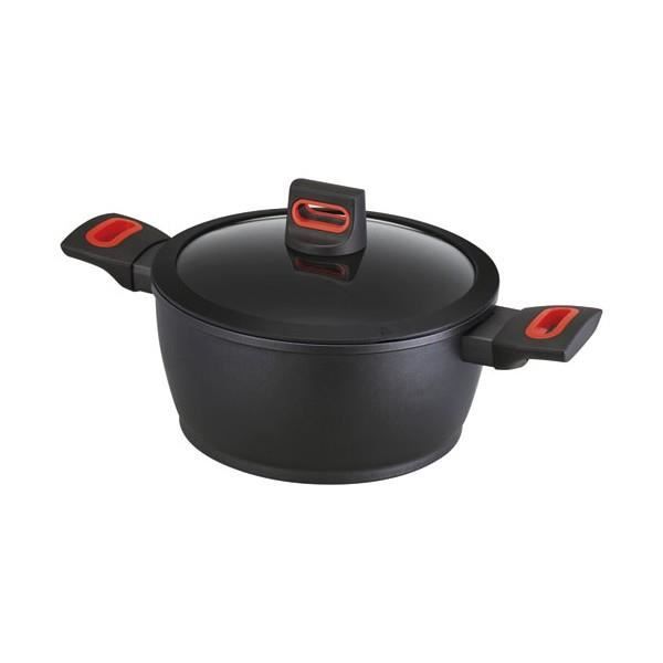 Faitout + couvercle Energy - D: 20 cm - noir