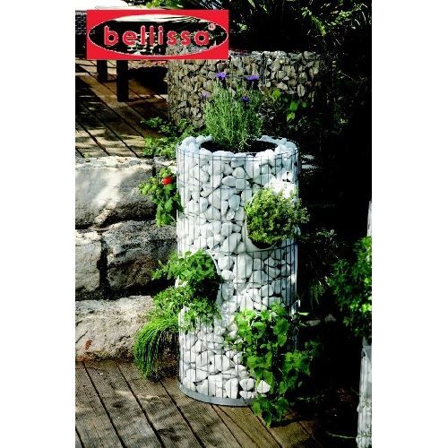 Tour aromatique en gabion