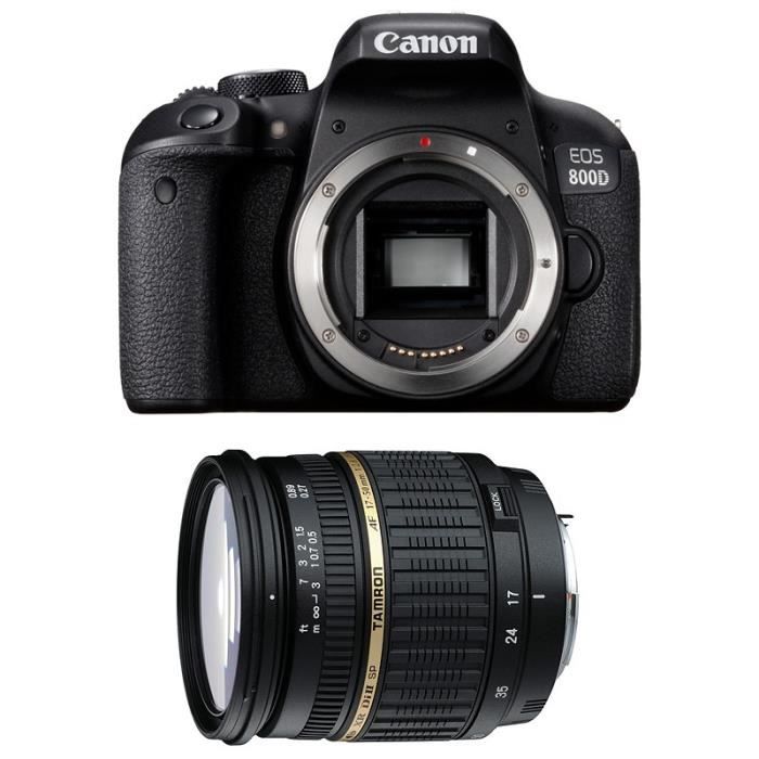 CANON EOS 800D + TAMRON SP AF 17-50 mm f/2.8 XR Di II LD GARANTI 3 ans