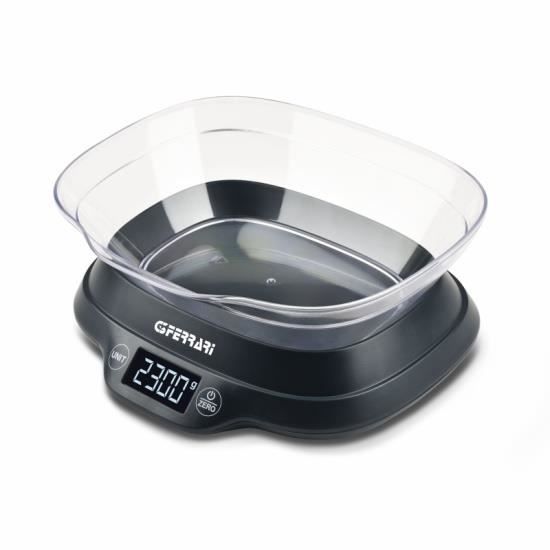 GINNY - Balance de cuisine électronique avec bol 1gr - 5kg