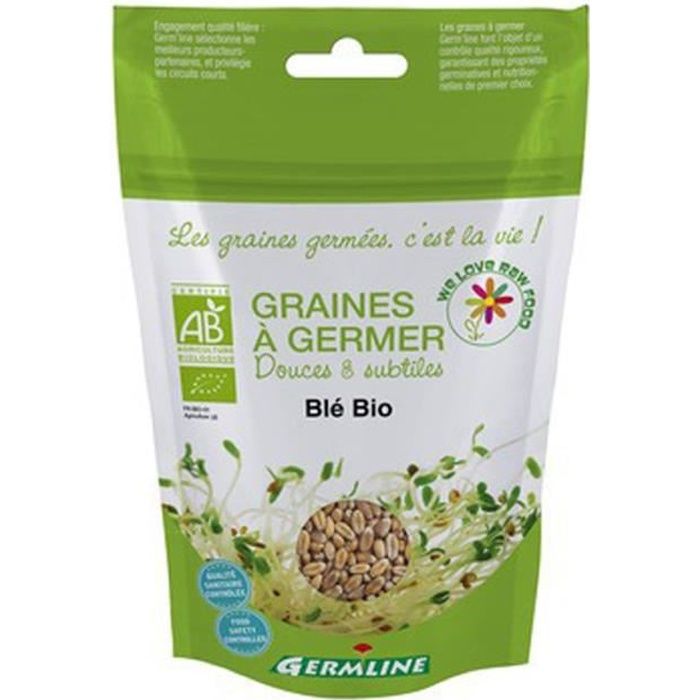 Germline Graines à Germer Blé Bio 200g