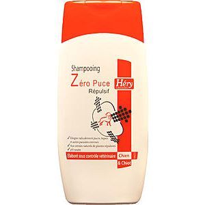 Shampoing Répulsif Zéro Puce Chien et Chiot - HERY
