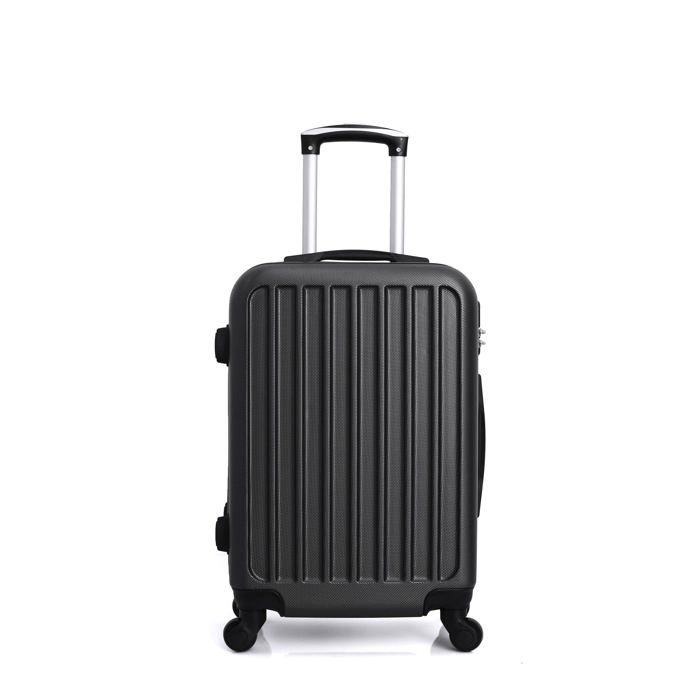 HERO – VALISE WEEK-END - ABS – 65cm – 4 roues – PANAREA – NOIR